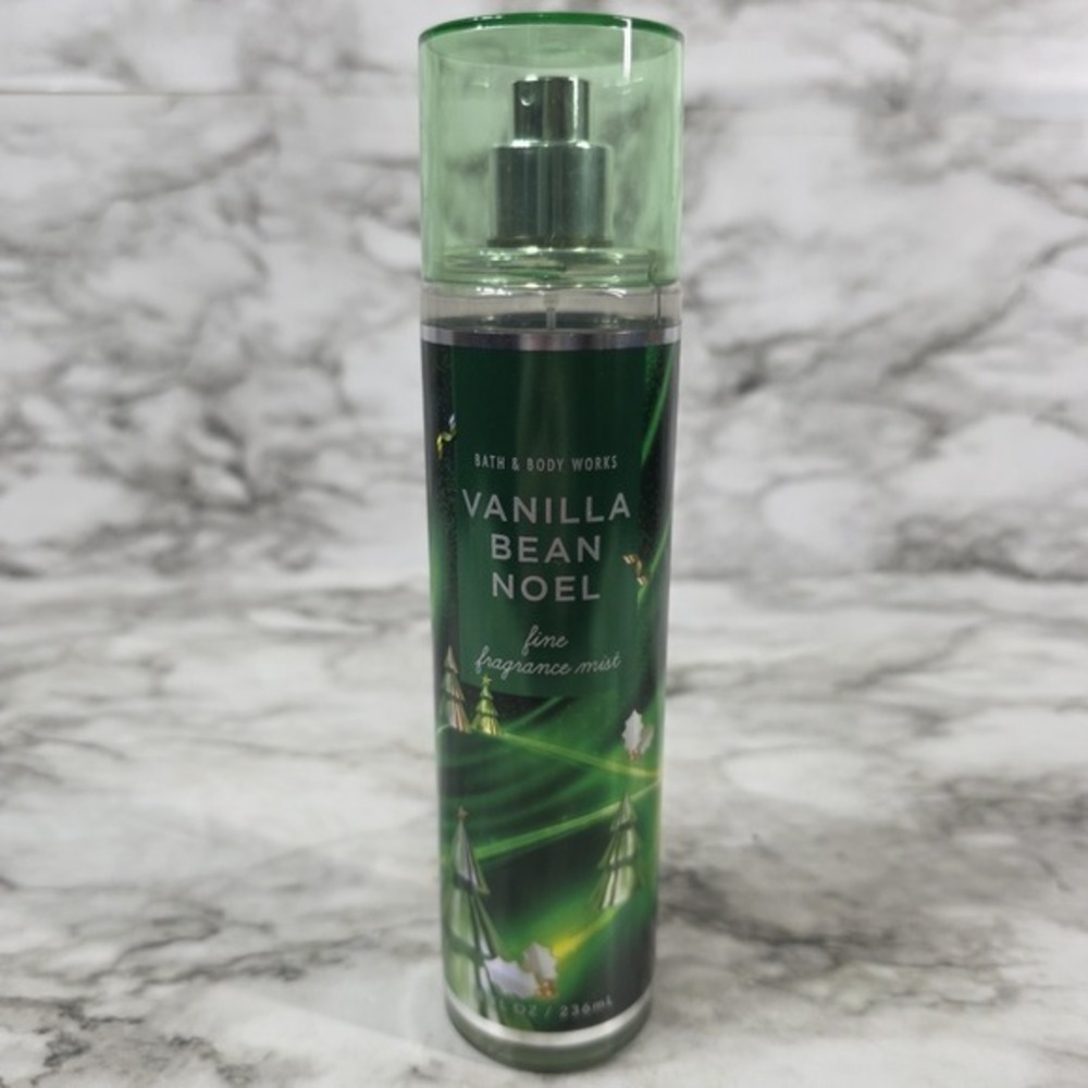 Bath & Body Works Vanilla Bean Noel Fine Fragrance Spray Mist 8 oz 236ml NEW